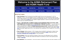 Desktop Screenshot of agmafunds.org